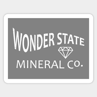 Wonder State Mineral Co. Sticker